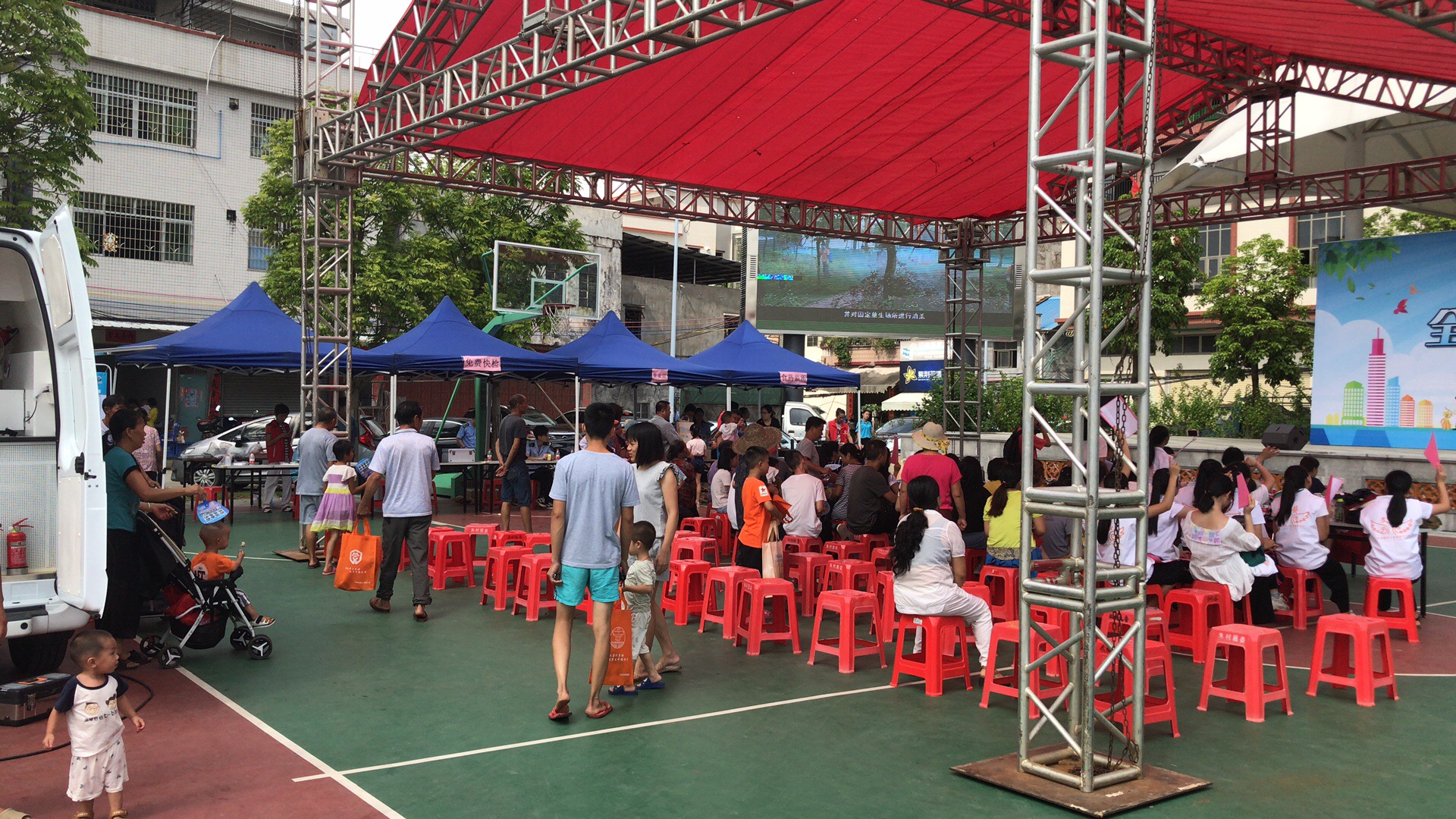 我司應邀參加增城區朱村街食品安全宣傳周活動